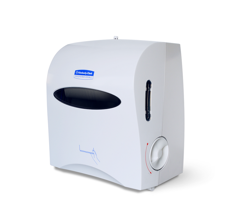 DISPENSER FOR PAPER TOWEL ROLL, TYPE L:300M 321X259X410MM