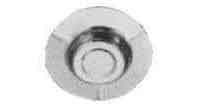 ASH TRAY STAINLESS STEEL PLAIN 160MM DIAM