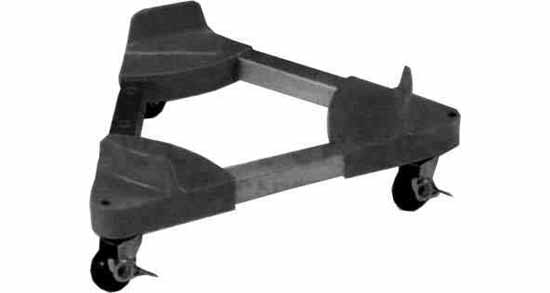 DOLLY STEEL FOR GARBAGE CAN, FOR 410MM DIAM (75LTR)