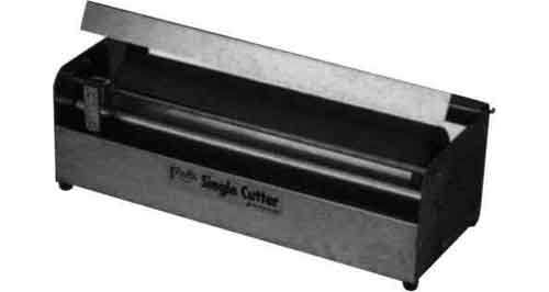 DISPENSER FOIL FOR 500MM FOIL, STAINLESS STEEL 555X210X175MM
