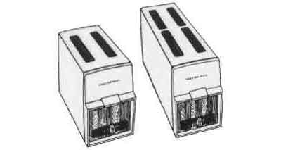 TOASTER AUTO 2-SLICES 220V