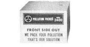 SPARE BOX CAPACITY 150LBS FOR GARBAGE COMPACTOR