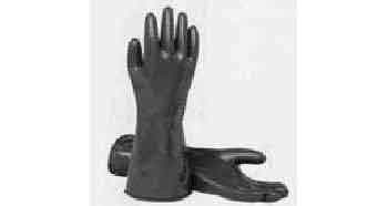 GLOVES PLASTIC OIL/ACID RESIST, LONG