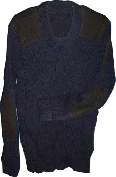 SWEATER SEAMEN'S WOOL, ROUND NECK SIZE 38