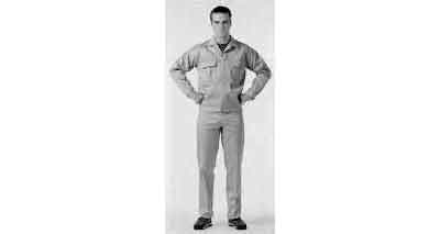 JACKET WORKING COTTON GRAY L