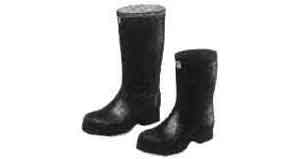 BOOTS RUBBER CLOTH-LINING, SHORT SIZE US 9.5(27.5CM)