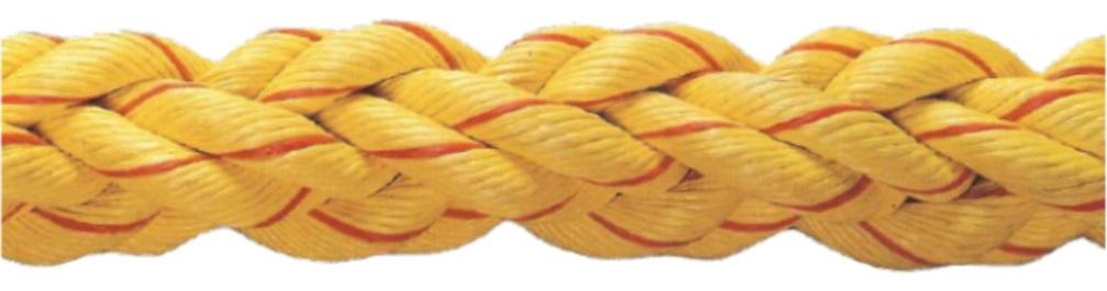 TIPTO-EIGHT MOORING ROPE, 8-STRAND 12"CIRX200MTR