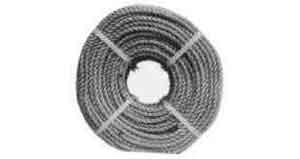 HEMP ROPE 3STRAND TARRED, 1"CIRX200MTR
