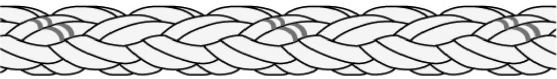 ROPE MOORING UNILON SOUTHERN, CROSS 12-ST 5"CIR X 200MTR