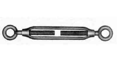 TURNBUCKLE FRAME BLACK, EYE&EYE 25MMX345MM