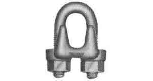 WIRE CLIP DROP-FORGED JIS-F, (EX.FR) BLACK 10MM