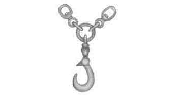 HOOK CARGO SEATTLE PATTERN, SWL 5TON