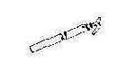 ACTUATOR POLE MODEL AP-5-14, ALUMINIUM 14'