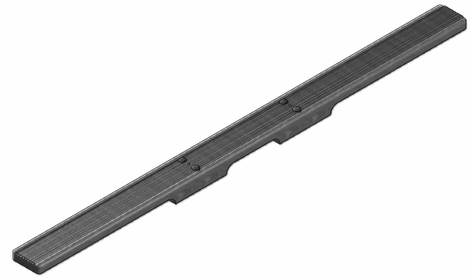 SPREADER WOOD REGULAR MED/USCG, MORMALISATION 1800X115X63MM