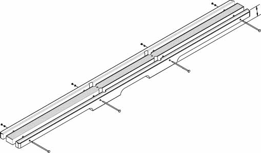 SPREADER WOOD REPAIR MED/USCG, NORMALISATION 1800X115X63MM