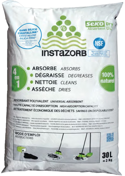 ABSORBENT MULTI PURPOSE, 3KG/BAG FOR 30LTR