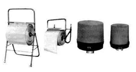 DISPENSER WALL STAND FOR, ROLL PAPER RAG A/E/M-TORK