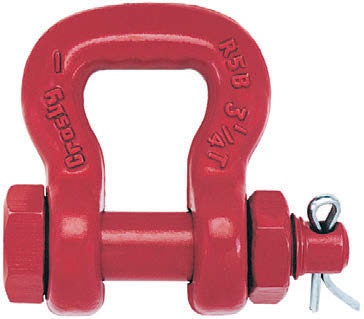 SHACKLE WEB SLING 'SLINGSAVER', S252 BOLT TYPE SLING SIZE11&12