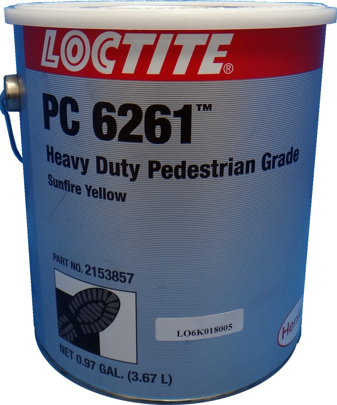 COATING ANTISLIP LOCTITE 96211, PC6261HDP BLACK 0.95GAL