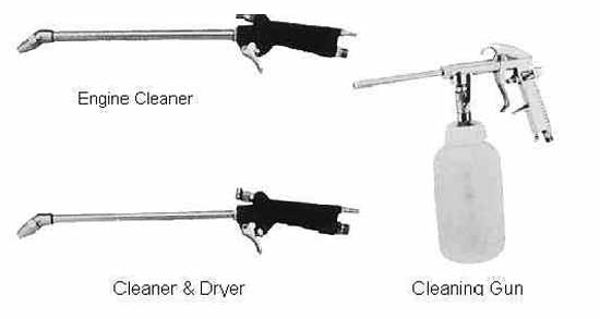 ENGINE CLEANER & DRYER, FOR TIP ID 1.4MM W/1.5MTR HOSE