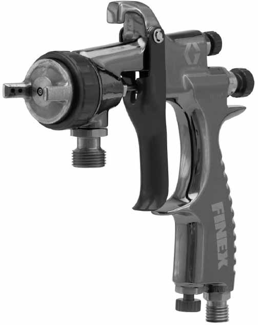 GUN AIR SPRAY GRACO 289254, PRESSURE/CONVENTIONAL 0.055"
