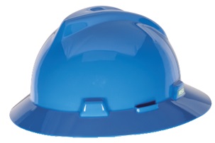 HAT SAFETY SLOTTED V-Gard ?W/STAZ-ON SUSPENSION BLACK M