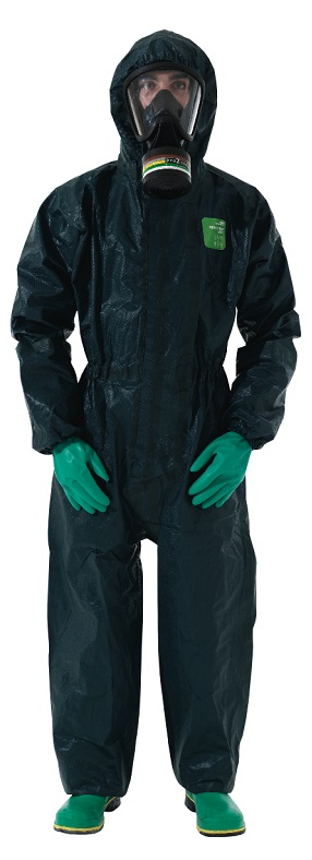 WORKWEAR MULTI-LAYER FABRIC, MICROCHEM 4000 GREEN M