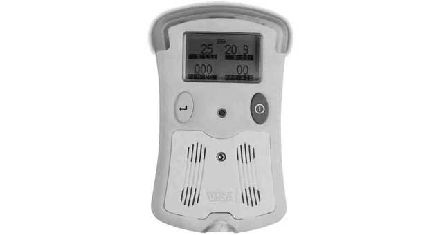 GAS DETECTOR COMBINATION GMI, PORTABLE V!SA RECHARGEABLE