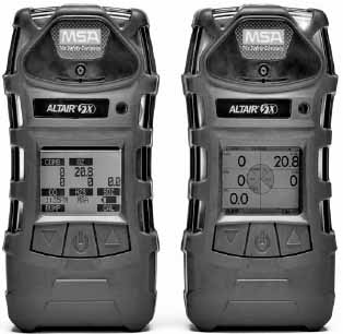 DETECTOR GAS COMBINATION MSA, ALTAIR 5X-IR WHEELMARK 213.050