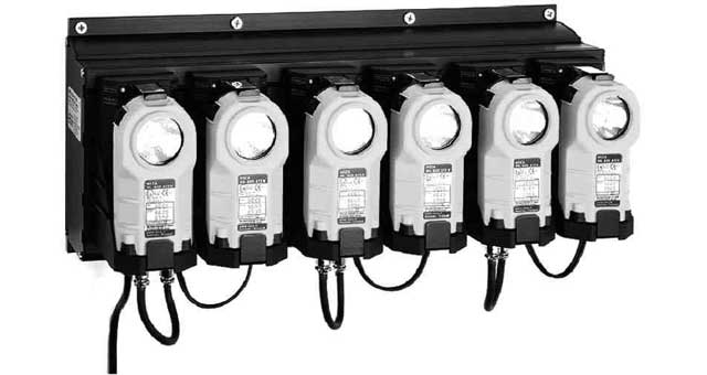 CHARGER BATTERY FOR 6 SAFETY, LAMPS MICA CR-6-MLC