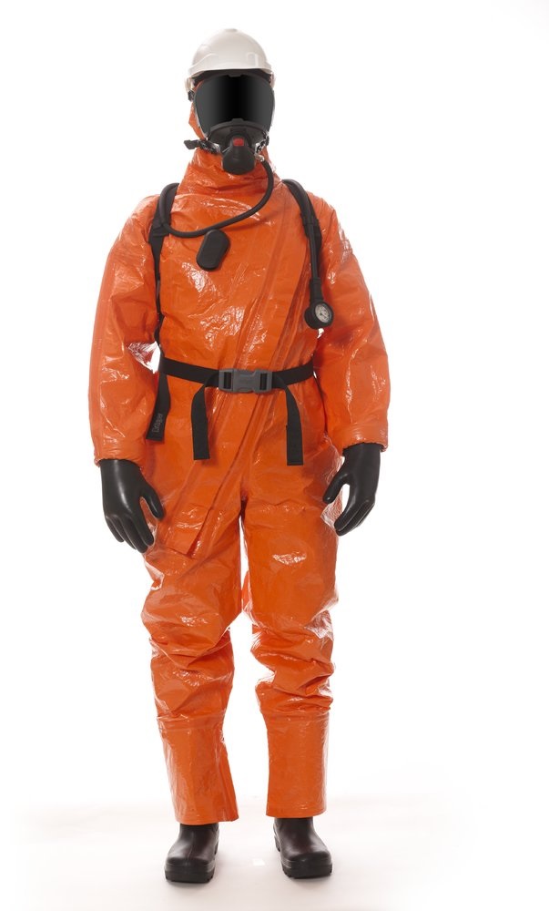 CHEMICAL PROTECTION SUITS, W/SOCKS DRAEGER CPS5800 XL