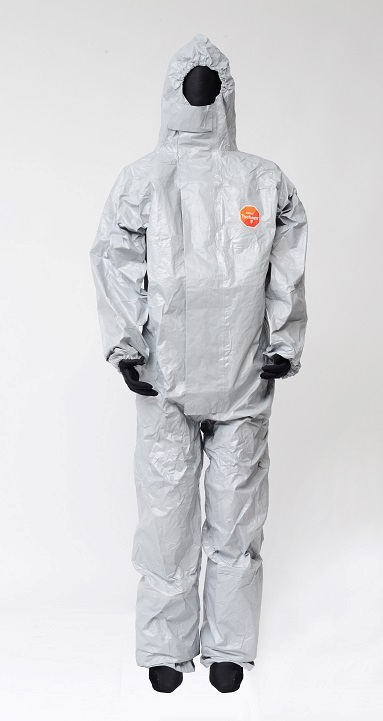CHEMICAL PROTECTION SUITS, DISPOSABLE  TYCHEM F SIZE L