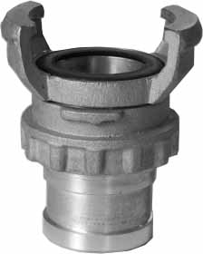 COUPLING FIRE HOSE GUILLEMIN, ALUMI LUG 70MM HOSE END 38MM