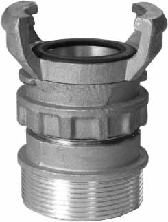 ADAPTER FIREHOSE GUILLEMIN, ALUMI LUG 70MM 2" BSP FEMALE
