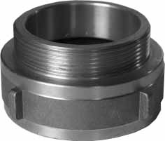 ADAPTER HOSE BRASS 70X2-1/2", UNI70 UNI FEMALE X BSP FEMALE