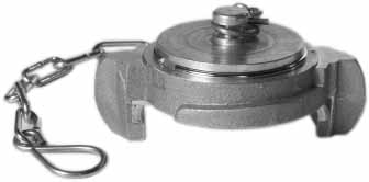 CAP FIRE HOSE COUPLING ALUMI, NAKAJIMA 2" LUG SIZE 72MM