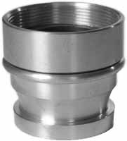 ADAPTER MALE INSTANTANEOUS, BRASS 2-1/2"X2-1/2" BSP FEMALE