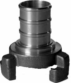 COUPLING HOSE BRASS BARCELONA, DN70 LUG 85MM/HOSE END 70MM
