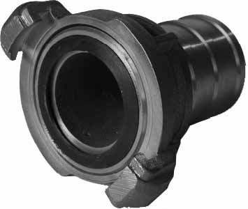COUPLING HOSE BRASS GOST 2LUGS, 2-1/2" LUG 96MM HOSE END 64MM