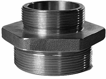 NIPPLE REDUCING BRASS SM905067, 2-1/2"X2" ANST MALE X BSP MALE