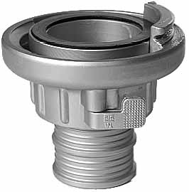 COUPLING HOSE ALUMI/PRESSAL, SMS 2-1/2" HOSE END 50MM