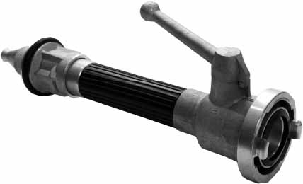 NOZZLE MULTI PURPOSE ALUMI, LUG81MM STORZ65 DIN14365 2-1/2