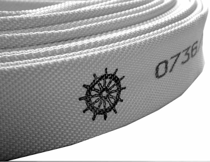 HOSE FIRE MED APPROVED 15BAR, COLOR WHITE 38MMX20M SF1210382