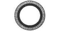 HOSE WATER RUBBER CORRUGATED, 5KG 50MMX2B