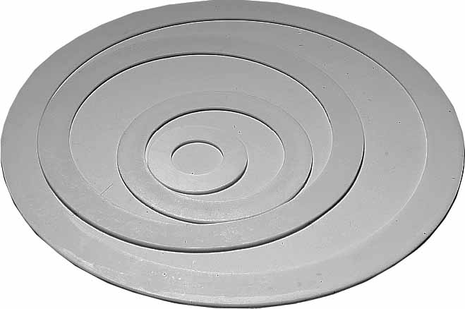 GASKET F/CAM&GROOVE COUPLING, ENVELOPPE CLOSED PTFE 3/4"