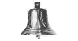 BELL SIGNAL CAST BRASS 200MM