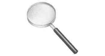 MAGNIFYING GLASS 90MM