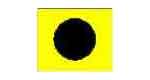 FLAG SIGNAL LETTER 4'X 6' "I"
