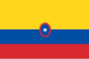 FLAG CIVIL ENSIGN, COLOMBIA 3' X 4'