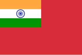 FLAG CIVIL ENSIGN, INDIA 2' X 3'